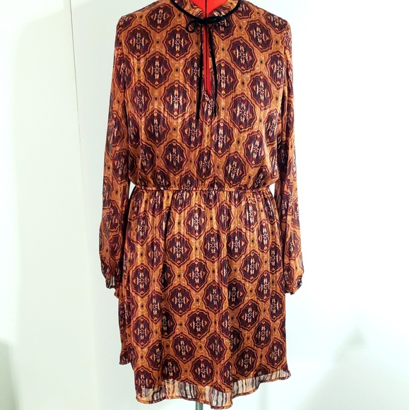 NWOT Target Xhilaration 70's Inspired Dress - XXL - Picture 2 of 5